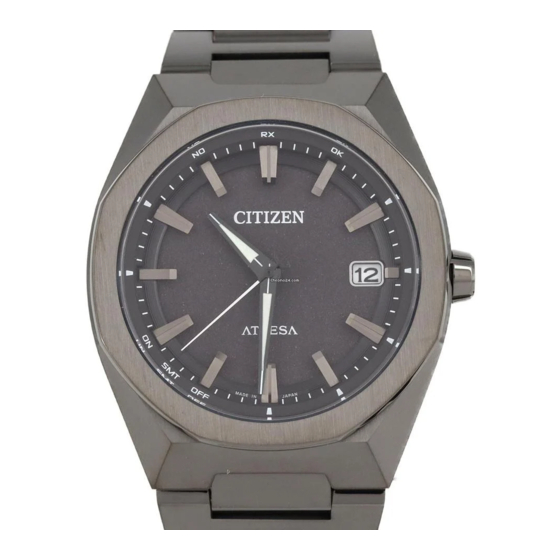 Citizen H128 Instrucciones Breves