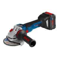 Bosch GWS Professional 18V-10 C Manual Original