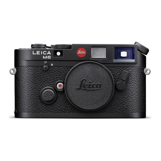 Leica M6 Manual De Instrucciones