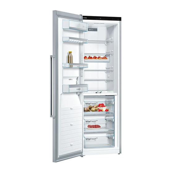 Bosch KSF Serie Instrucciones De Uso