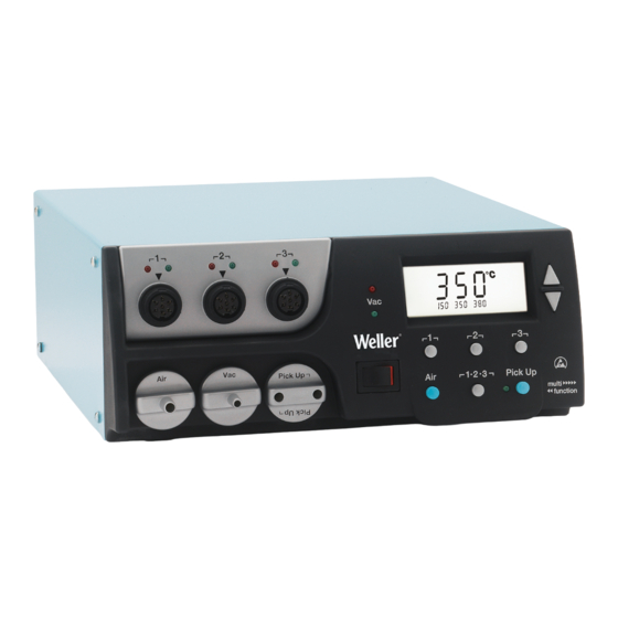 Weller WR 3M Manual De Uso