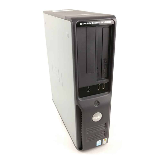 Dell Dimension 3100C Manual Del Propietário