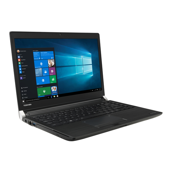 Toshiba PORTEGE A30-D Manual Del Usuario