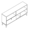 Muebles de Interior Fellicci moveis NOAH R670 Instrucciones De Armado