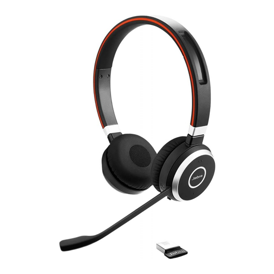 Jabra Evolve 65 SE MS Stereo Guia De Inicio Rapido