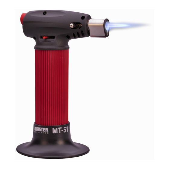 Master Appliance MT-51 Microtorch Manual De Instrucciones