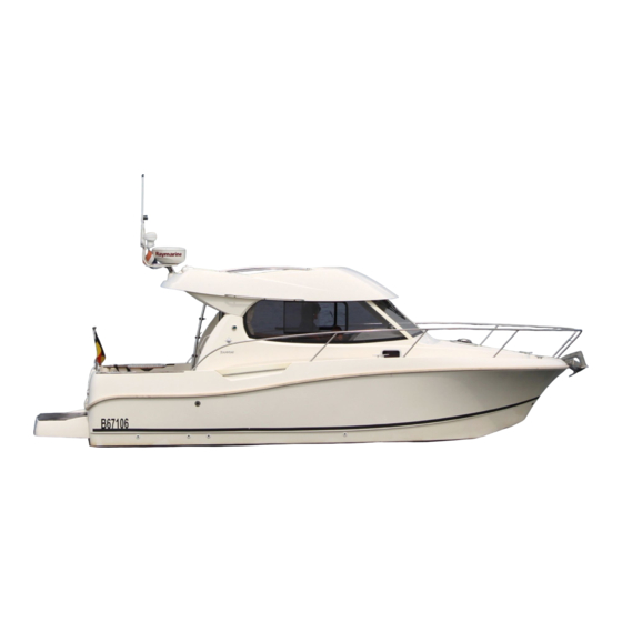Jeanneau MERRY FISHER 815 Manual Del Propietário