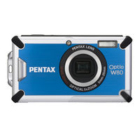 Pentax Optio W80 Manual Del Usuario