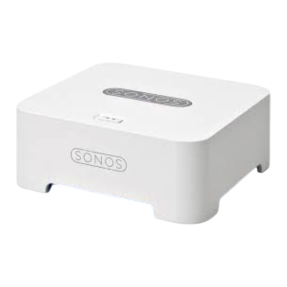Sonos Bridge Manual Del Usuario