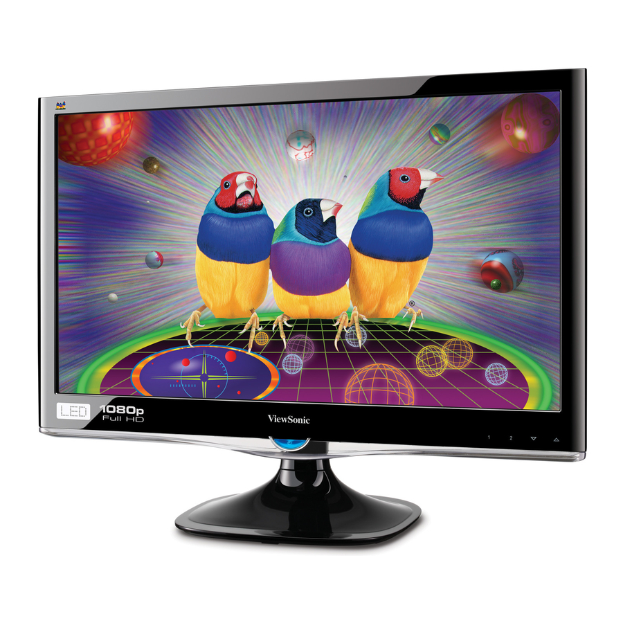 ViewSonic VX2450w-LED Guia Del Usuario