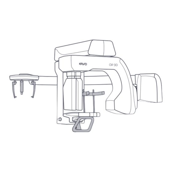 KaVo ORTHOPANTOMOGRAPH OP 3D Manual Del Usuario