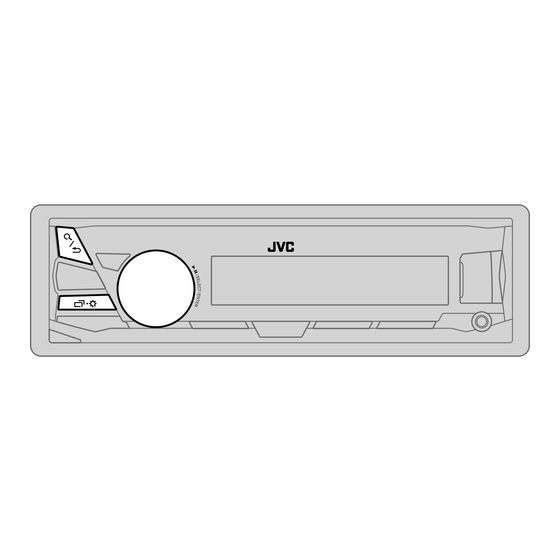 JVC KD-X330BT Manual De Instrucciones