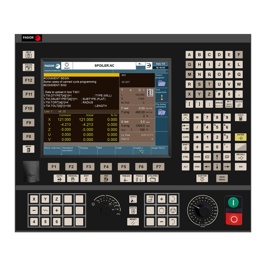 Fagor CNC 8060 Manual De Instalación