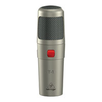 Behringer T-1 Instrucciones De Seguridad/Manejo