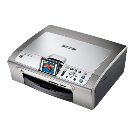 Brother DCP-750CW Guía De Configuración Rápida