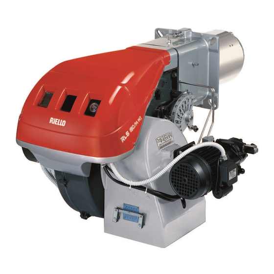 Riello RLS 160/M MX Manual De Instrucciones