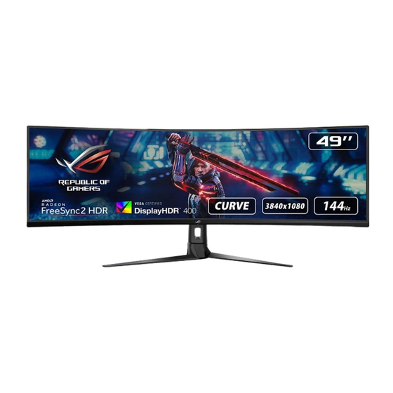 Asus ROG STRIX XG49VQ Manual Del Usuario