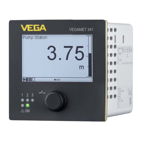 Vega VEGAMET 341 Instrucciones De Servicio