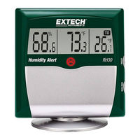 Extech Instruments RH30 Guia Del Usuario