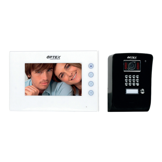 Optex PV-0275 Manual Del Usuario