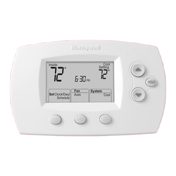 Honeywell FocusPRO TH6220D Guia De Instalacion