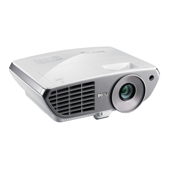 BenQ W1060 Manual Del Usuario