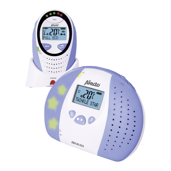 Alecto DBX-88eco Manual Del Usuario