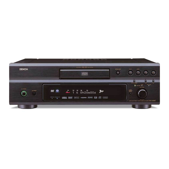 Denon DVD-3930CI Instrucciones De Funcionamiento