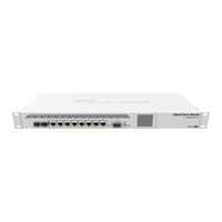 MikroTik CCR1016-12S-1S+ Guía Rápida