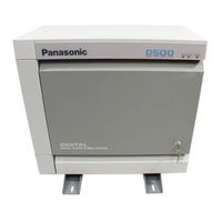 Panasonic KX-TD500 Manual Del Usuario