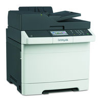 Lexmark CX410 Manual Del Usuario