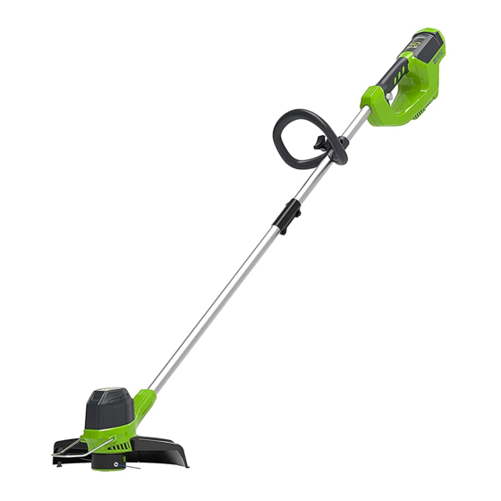 GreenWorks G40LT Manual Del Operario