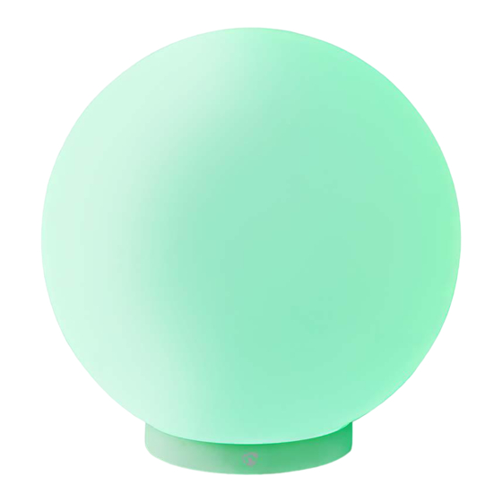 nedis Smart Moodlight Manuales