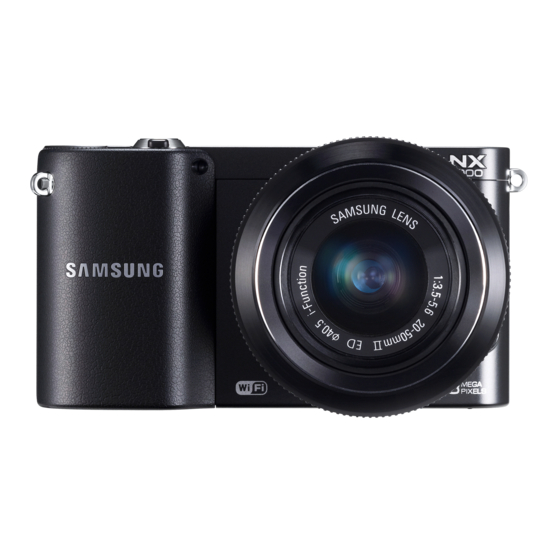 Samsung NX1000 Manual Del Usuario