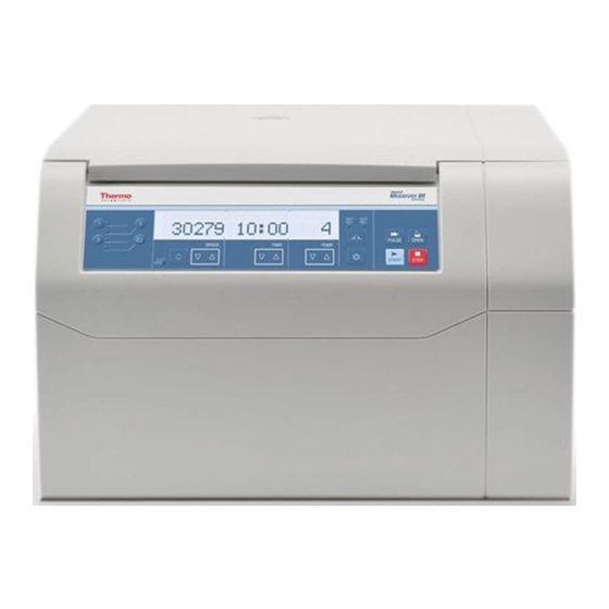 ThermoFisher Scientific Heraeus Megafuge 8 Instrucciones De Uso