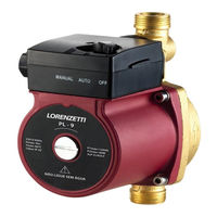 Lorenzetti PL-9 Manual De Instrucciones Para Instalación