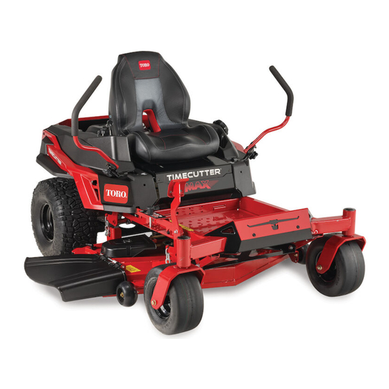 Toro TimeCutter Max Manual Del Operador
