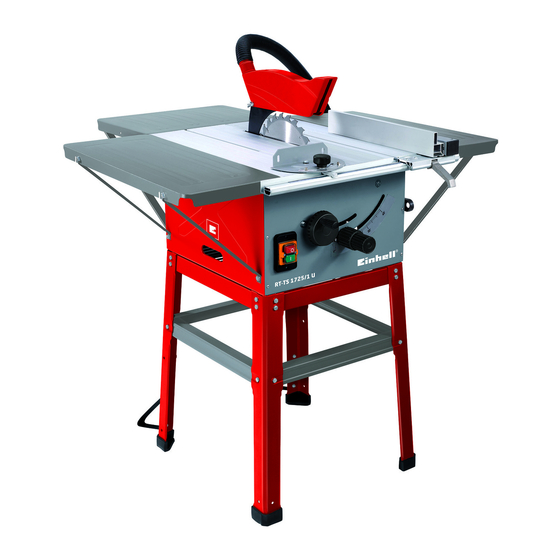 EINHELL RT-TS 1725 U Manual De Instrucciones Original