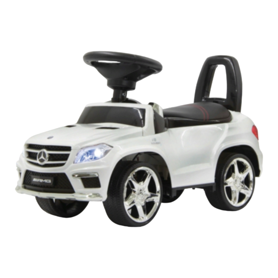 Jamara GERMANY Push-Car 2in1 Mercedes-AMG GL 63 Manuales