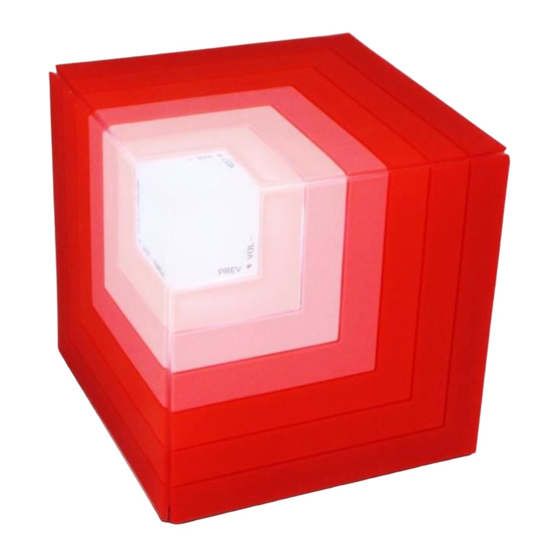 Metronic CUBIKS Manuales