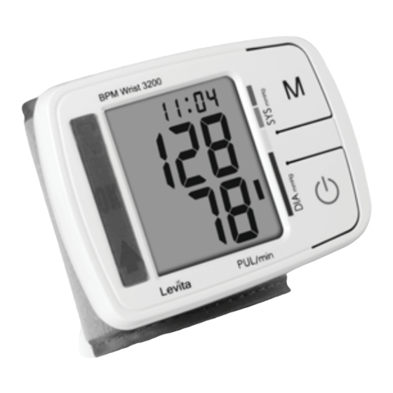 Levita BPM WRIST 3200 Manuales