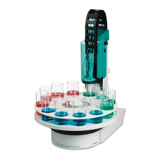 Metrohm 814 USB Sample Processor Manual
