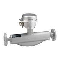 Endress+Hauser Proline Promass 100 Manual Del Usuario