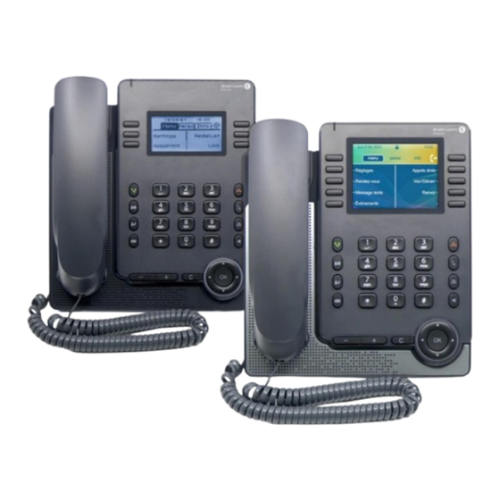 Alcatel-Lucent Enterprise Essential DeskPhone ALE-30h Manual De Usuario