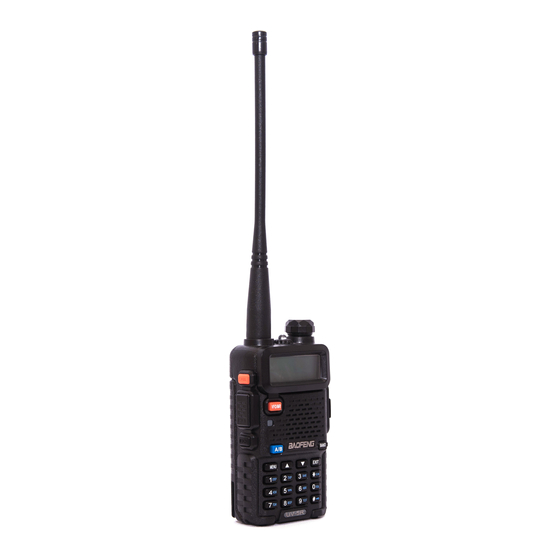 BAOFENG UV5R MANUAL DE INSTRUCCIONES Descargar en PDF ManualsLib