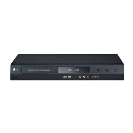 DVD Grabador Con Disco Duro LG RH735T 