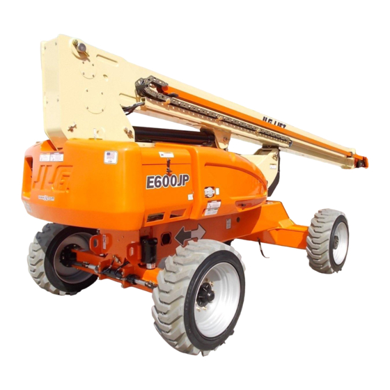 JLG E600 MANUAL DEL OPERADOR Descargar en PDF | ManualsLib