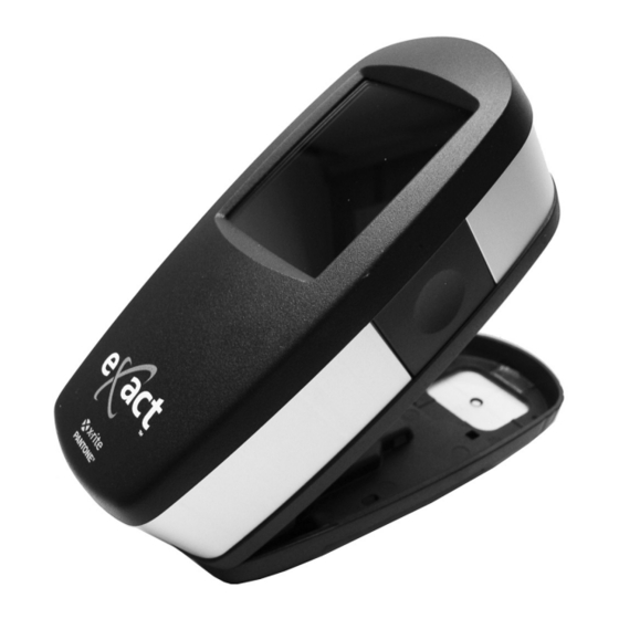 XRITE EXACT GUÍA DE USO Descargar en PDF ManualsLib