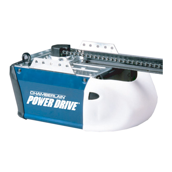 CHAMBERLAIN POWER DRIVE PD2101/2 HP MANUAL DEL PROPIETÁRIO Descargar