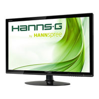 Hannspree hanns g HS245HPB Manual Del Usuario